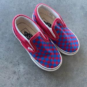 Toddler Vans size 7 slip ons